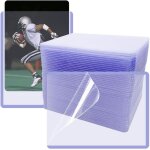 Eryi - 44 pices 76 x 102mm protge cartes transparents, pochette rigide en plastique, pochettes de protection ...
