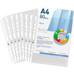 Eryi - lot de 80 pochettes plastiques perfores a4 120 microns - extra solides pochette plastique a4 ...