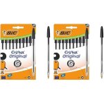 Eryi - cristal original stylos - bille pointe moyenne (1, 0 mm) - parfait pour l'ecole et au bureau - ...