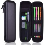 Eryi - housse de transport pencil etanche pochette de rangement coque rigide en eva sac de crayon trousse ...