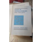 Essais de critique litt�raire