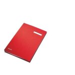 Esselte 621062 parapheur format a4 nombre de touches 20 rouge