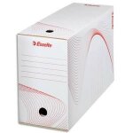 Esselte bo�te a archives , dos de 15 cm, en carton ondul� kraft blanc, conditionnement en caisse carton ...