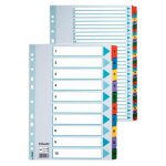 Esselte carton index intercalaire