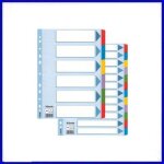 Esselte intercalaires en carton, uni, a4, 6 pcs, plusieurs Esselte intercalaires en carton, uni, a4, 6 pcs, plusieurs