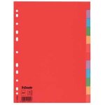 Esselte intercalaires economy 12 onglets color�s 10 unit�(s)