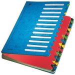Esselte - leitz 59140035 trieur en carton color avec 24 onglets 1 - 24 (bleu)