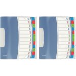 Esselte trieur a 12 compartiments pour documents a4, pochettes en plastique transparent, maison / bureau, ...