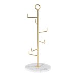 Etagre de rangement pour bijoux, prsentoir de bijoux, prsentoir de finition pour colliers et bracelets ...