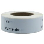 Etiquettes autocollantes de cuisine, 125 pices, pour rfrigrateur, conglateur, stockage des aliments, ...