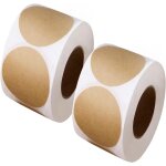 Etiquette autocollantes kraft, 1000 feuilles etiquette bouteille huile dolive bocaux (500 feuilles par ...