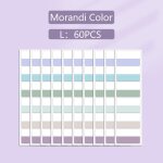 Etiquette autocollante autocollante morandi, etiquette autocollante, pour journal intime, agenda, planificateu ...