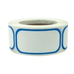 Etiquette autocollante en papier blanc, 300 pices / rouleau, pot vierge, bougie, bouteille en verre, ...