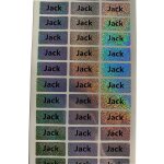 Etiquette autocollante personnalise avec nom, etiquette autocollante personnalise et etanche, crayon ...