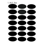 Etiquettes autocollantes pour pot de cuisine, etiquette de rangement pour epices, tableau noir