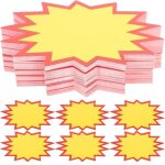 Etiquettes de prix en papier publicitaire, vpn, signe autocollant, pour smile maket pr11 x 6cm, 100 / ...