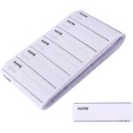 Etiquettes pour v�tements, 200pcs etiquettes thermocollantes sur tissu pour la couture de v�tements personnali ...