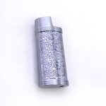 Etui a briquet en plastique arabesque bic j5 vintage, armure en mtal, couvercle de briquets bic, etui ...