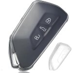 Etui a cl�s coque cl�, boitier cl� de voiture compatible avec vw golf 8 3 - bouton coque, coque de protection ...
