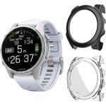 Etui clip pc pour garmin fenix 8 43 mm + verre tremp 9h ¿ protection anti - chocs & anti - rayures ...