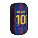 Etuis a crayons de football numro 10 pour filles et garons, sacs porte - stylo messi, grand rangement, ...