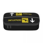 Etuis a crayons de pilote de chasse airbus pour filles et garons, sac a stylos de grande capacit, bote ...