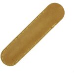 Etui en cuir pour stylo ou crayon, vert, bleu, noir, jaune, marron, une seule pochette pour stylo plume, ...