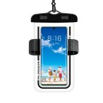 Etui etanche plein ecran pour t�l�phone portable, sacs secs transparents, pochette de rangement universelle ...