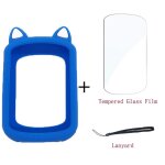 Etui garmin edge 540 840 et film en verre guatemala, etui d'oreille de chat de dessin anim, protecteur ...