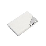 Etui professionnel en métal pour cartes de visite, support portable, rangement de bureau, business simple ... Etui professionnel en métal pour cartes de visite, support portable, rangement de bureau, business simple ...