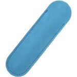 Etui de protection en cuir souple pour stylo 15 cm x 3, 5 cm / 4, 2 cm, bleu. [k577]