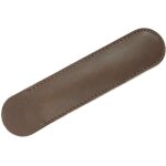 Etui de protection en cuir souple pour stylo 15 cm x 3, 5 cm / 4, 2 cm, marron Etui de protection en cuir souple pour stylo 15 cm x 3, 5 cm / 4, 2 cm, marron