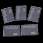 Etui de rangement en pvc transparent, facile a transporter, pour carte m�moire sim, portable, multifonctionnel ...