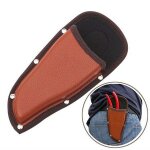 Etui pour sécateur, pochette suspendue pour sécateur, pince en cuir pu, support pour sécateur Etui pour sécateur, pochette suspendue pour sécateur, pince en cuir pu, support pour sécateur