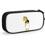 Etui a stylos de dessin animé simpsons, grande capacité, trousse a crayons, double fermeture eclair, ... Etui a stylos de dessin animé simpsons, grande capacité, trousse a crayons, double fermeture eclair, ...