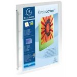 Exaclair classeur panorama ft a4, 4 anneaux de 15 mm, dos de 2 cm, transparent 12 unit(s)
