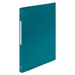 Exacompta lot de 10 classeurs polypro souple 4 anneaux 15 mm dos 20 mm a4 vert jade
