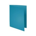 Exacompta lot de 100 chemises bahia 220g 24x32 cm bleu turquoise Exacompta lot de 100 chemises bahia 220g 24x32 cm bleu turquoise