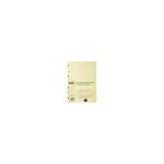Exacompta 100 feuilles foliotees pour reliures juridiques - perforation 6 trous