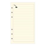 Exacompta 18515 recharge feuillets notes pour organiseur exatime 17 44 feuill. . .