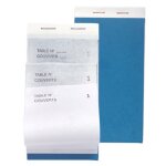 Exacompta lot de 20 blocs maitre d¿hotel 50 feuillets 85x150 mm 50 / 2 autocopiant Exacompta lot de 20 blocs maitre d¿hotel 50 feuillets 85x150 mm 50 / 2 autocopiant