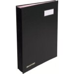 Exacompta 24181e parapheur 18 compartiments couverture en carton plastifi� noir