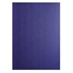 Exacompta 2752c - un paquet de 100 couvertures forever en carte rigide grain toil� 21x29, 7 cm 270g bleu ...