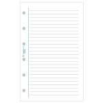 Exacompta 28241 recharge feuillets lign� pour organiseur exatime 21 32 feuillets blanc