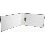 Exacompta lot de 3 classeurs a levier en carton gris a3 a l'italienne dos 70mm