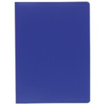 Exacompta lot de 4 protège - documents a4 polypro 60 pochettes 120 vues bleu Exacompta lot de 4 protège - documents a4 polypro 60 pochettes 120 vues bleu