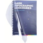 Exacompta 42745e - une boite de 100 couvertures transparentes en pvc 29, 7x42 cm couleur cristal 20 / ...