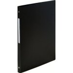 Exacompta 51191e classeur polypro format a4 souple 4 anneaux de 15 mm dos de 20 mm noir