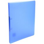 Exacompta 54152e classeur chromaline translucide 2 anneaux de 1, 5 cm dos de 2 cm a4 bleu