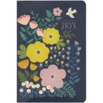 Exacompta agenda de poche easyday mini labo 10 x 15 cm journalier janvier a dcembre bleu
